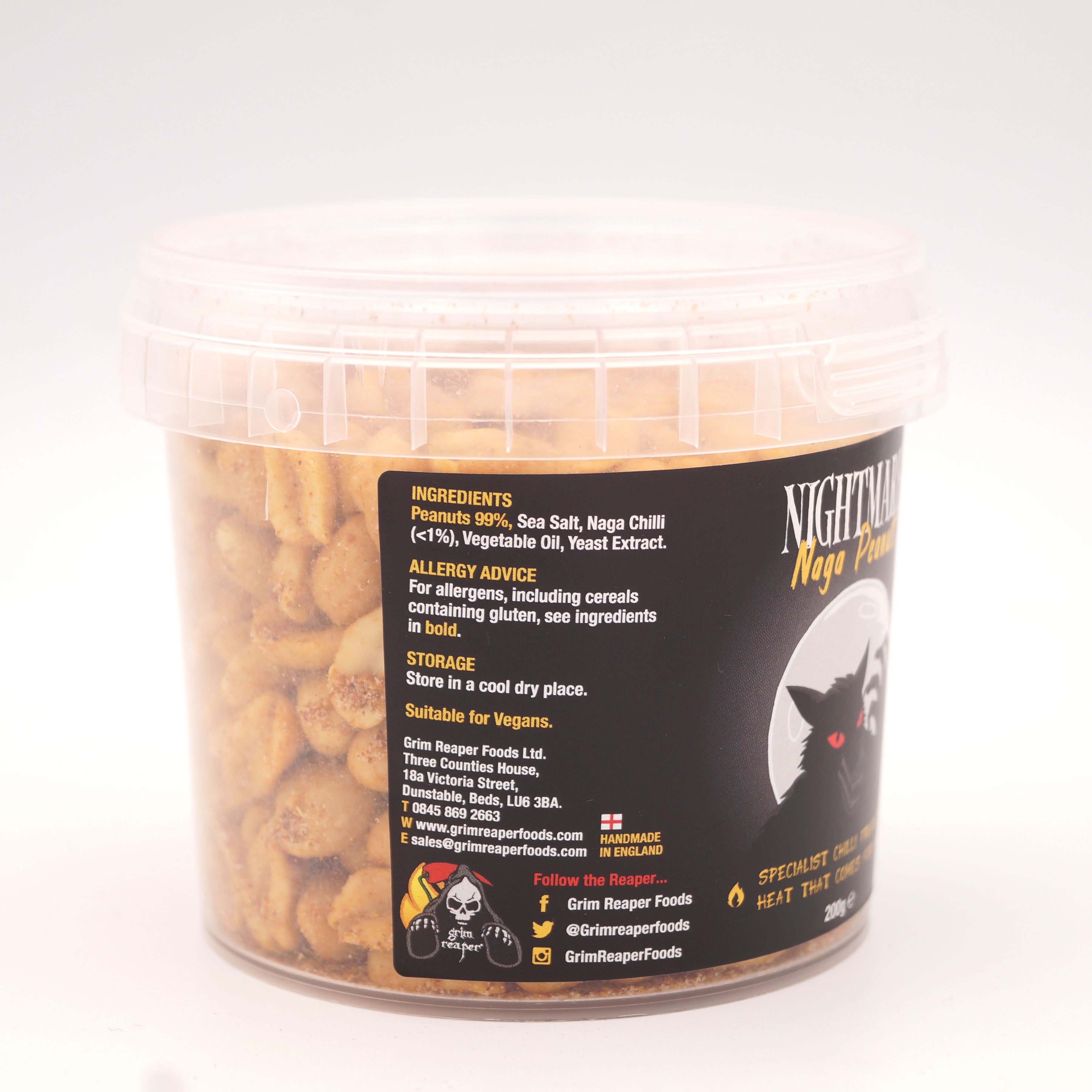 Grim Reaper - Nightmare - Naga Chilli Peanuts