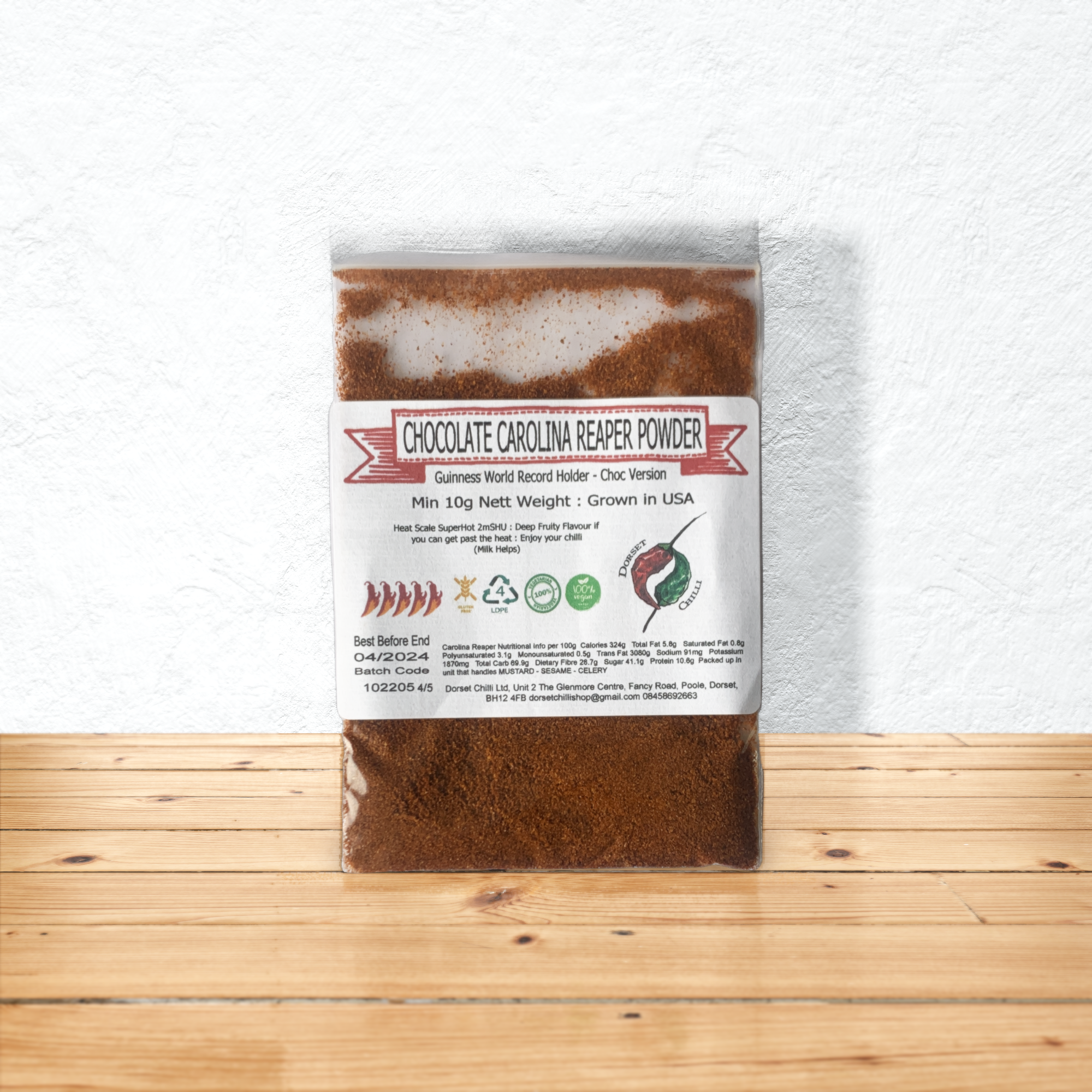 Dorset Chilli - Chocolate Carolina Reaper Powder