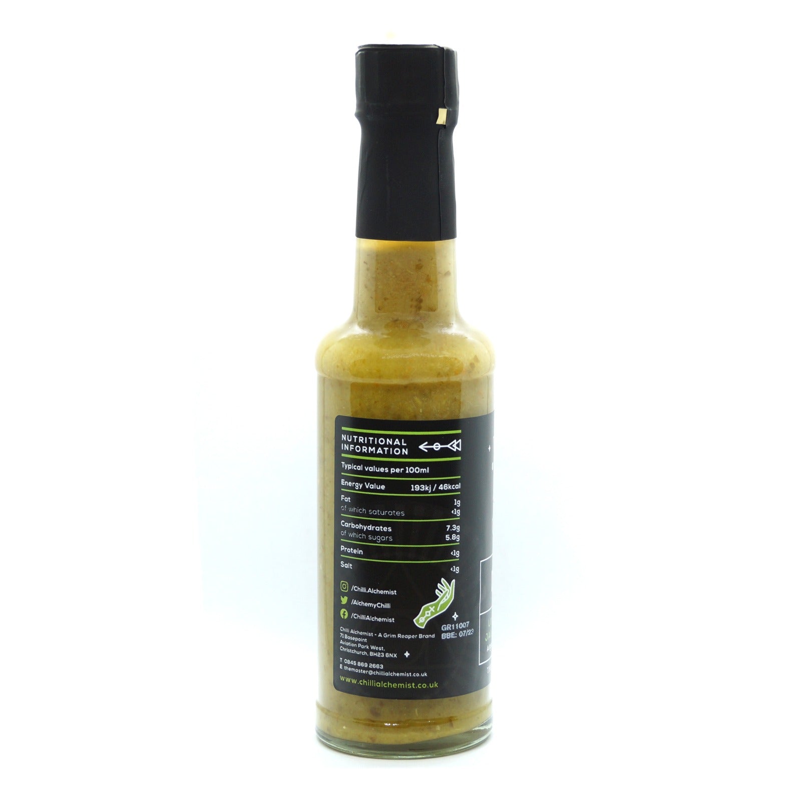 Chilli Alchemist - Dew - Lime, Ginger & Jalapeno Chilli Sauce
