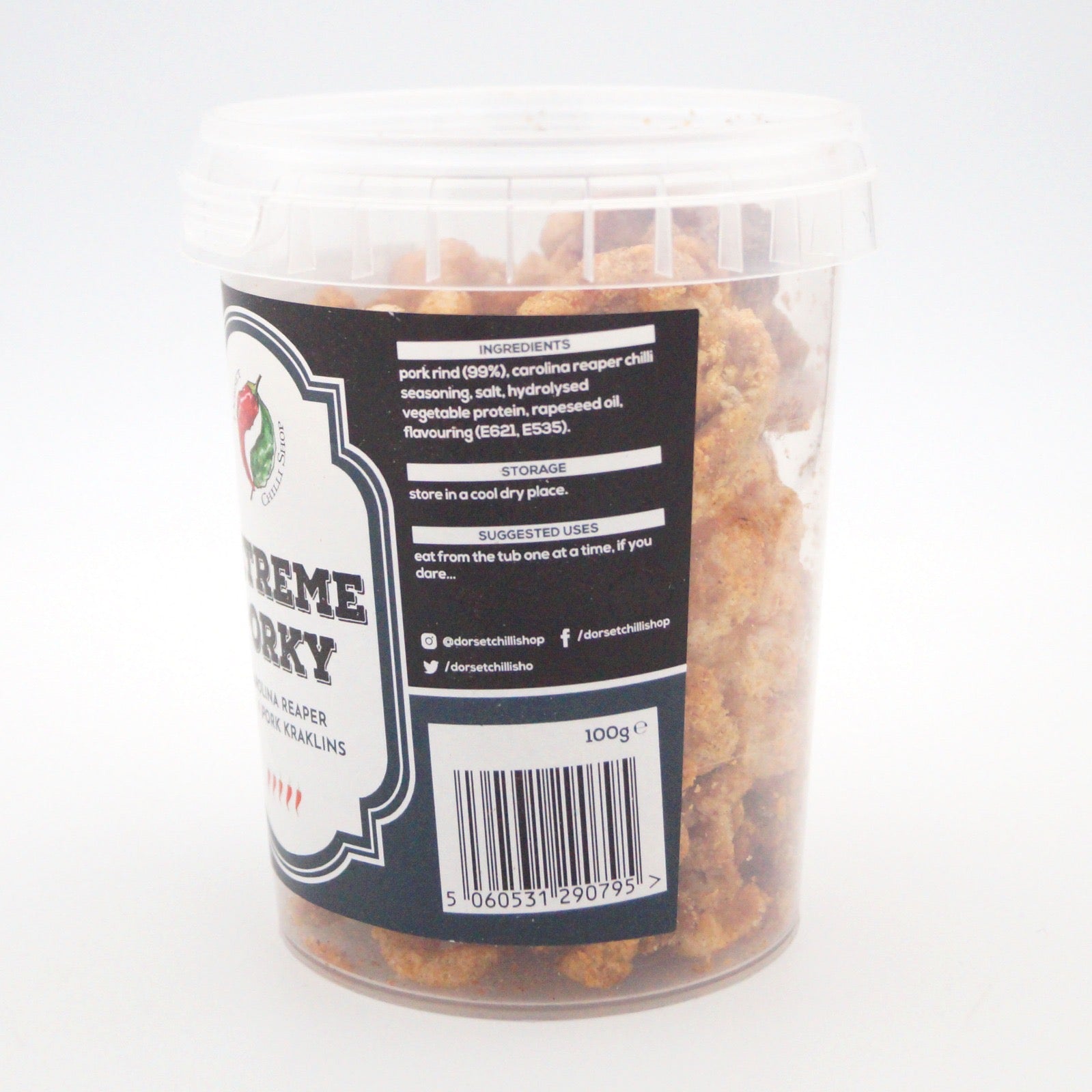 Dorset Chilli - Extreme Porky - Kraklins de cerdo Carolina Reaper