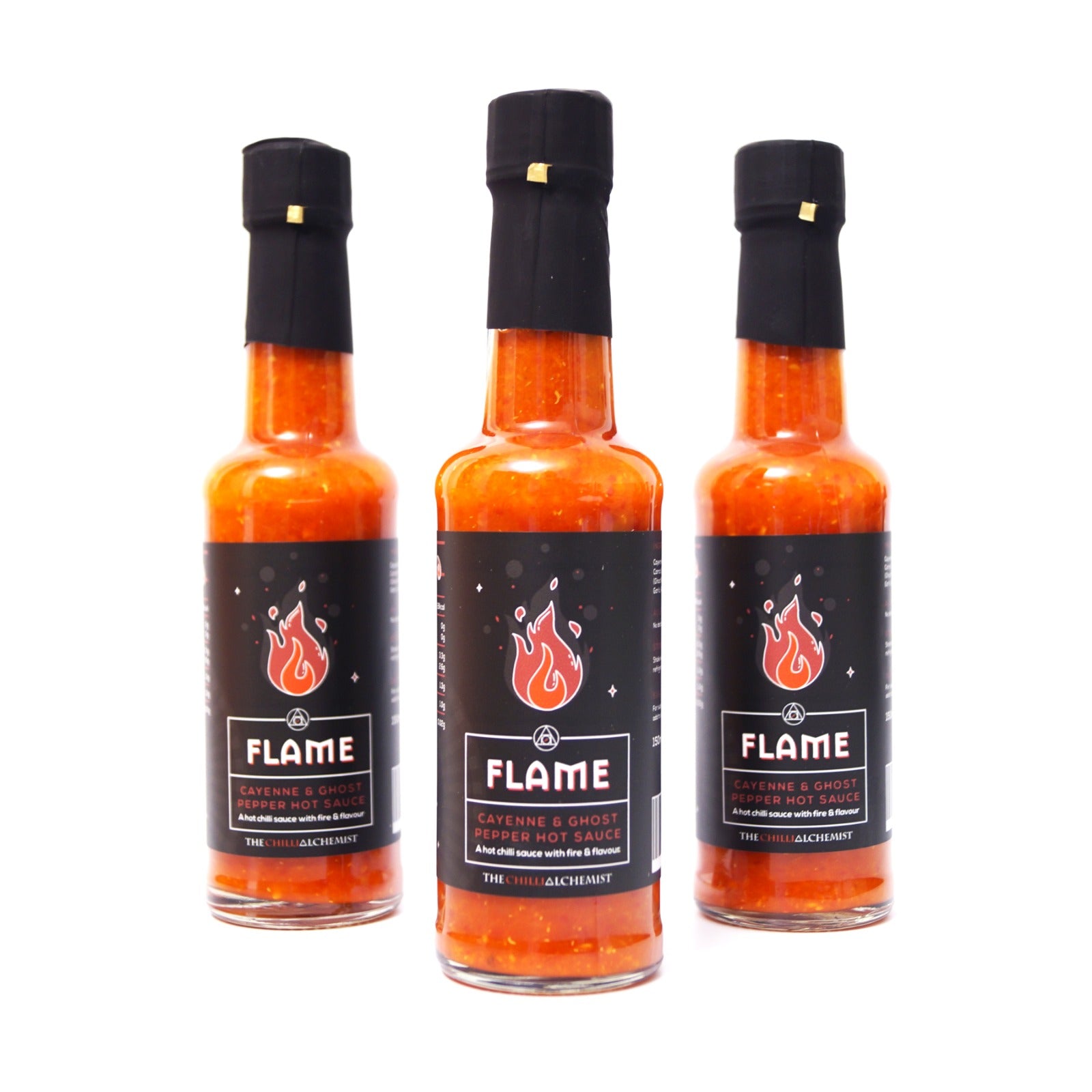 Chilli Alchemist - Flame - Salsa picante de pimienta fantasma y cayena
