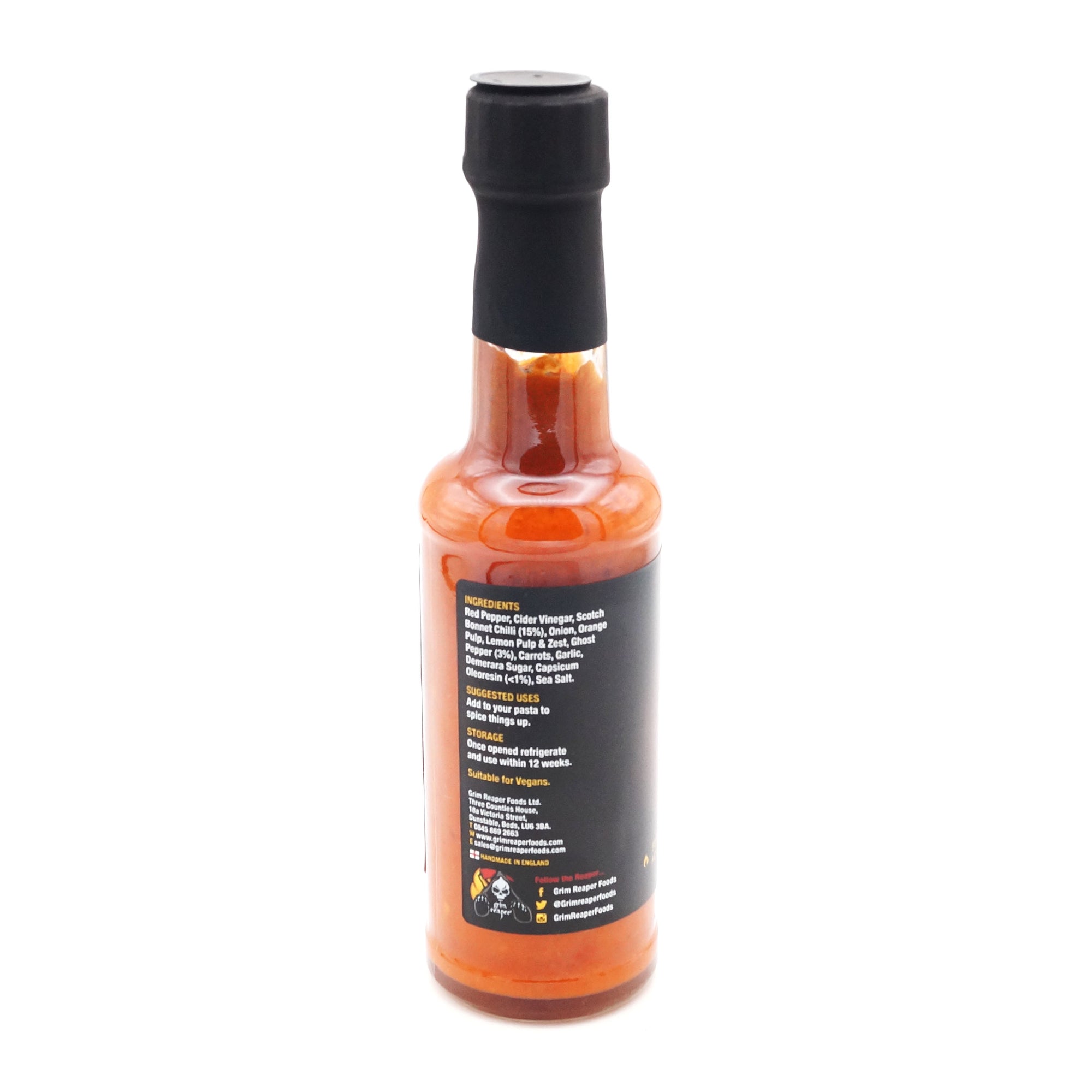Grim Reaper - Evil One - Scotch Bonnet & Ghost Pepper Hot Sauce