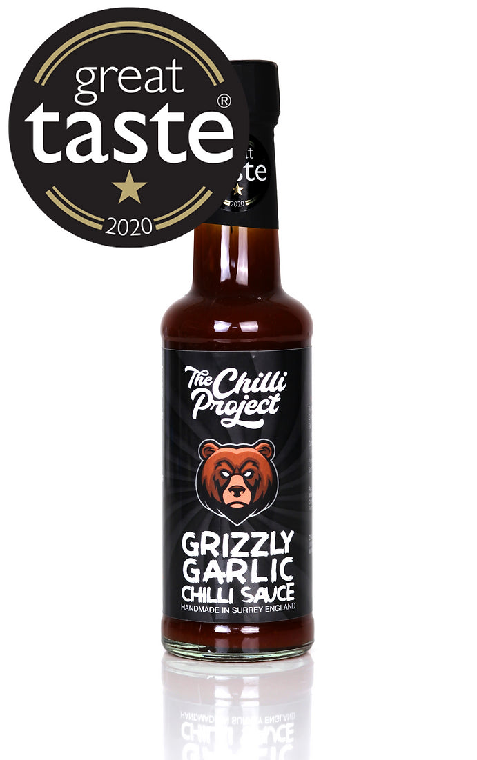 The Chilli Project - Grizzly Garlic - Smoky Garlic & Ginger Naga Sauce ...