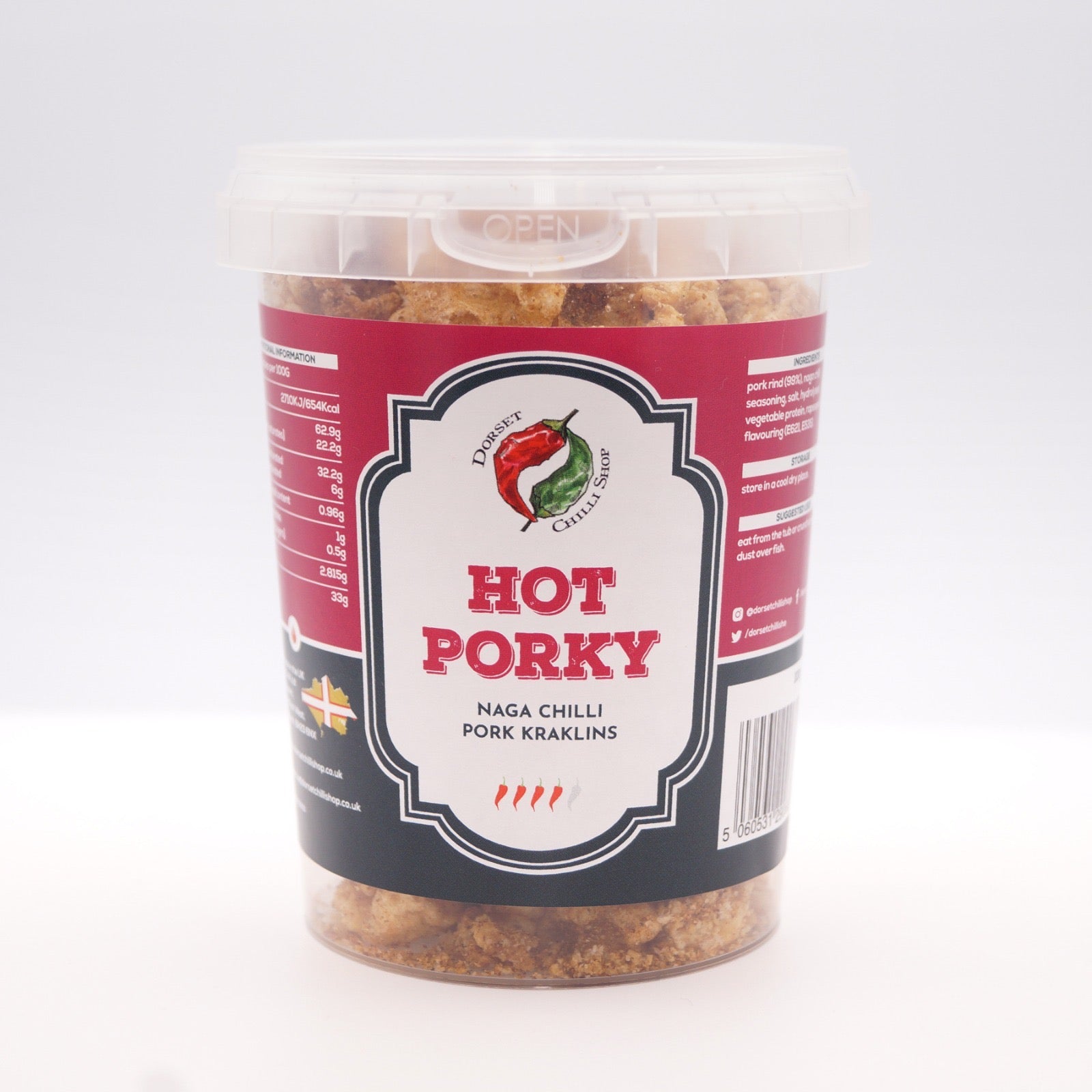 Chile Dorset - Porky picante - Kraklins de cerdo Naga
