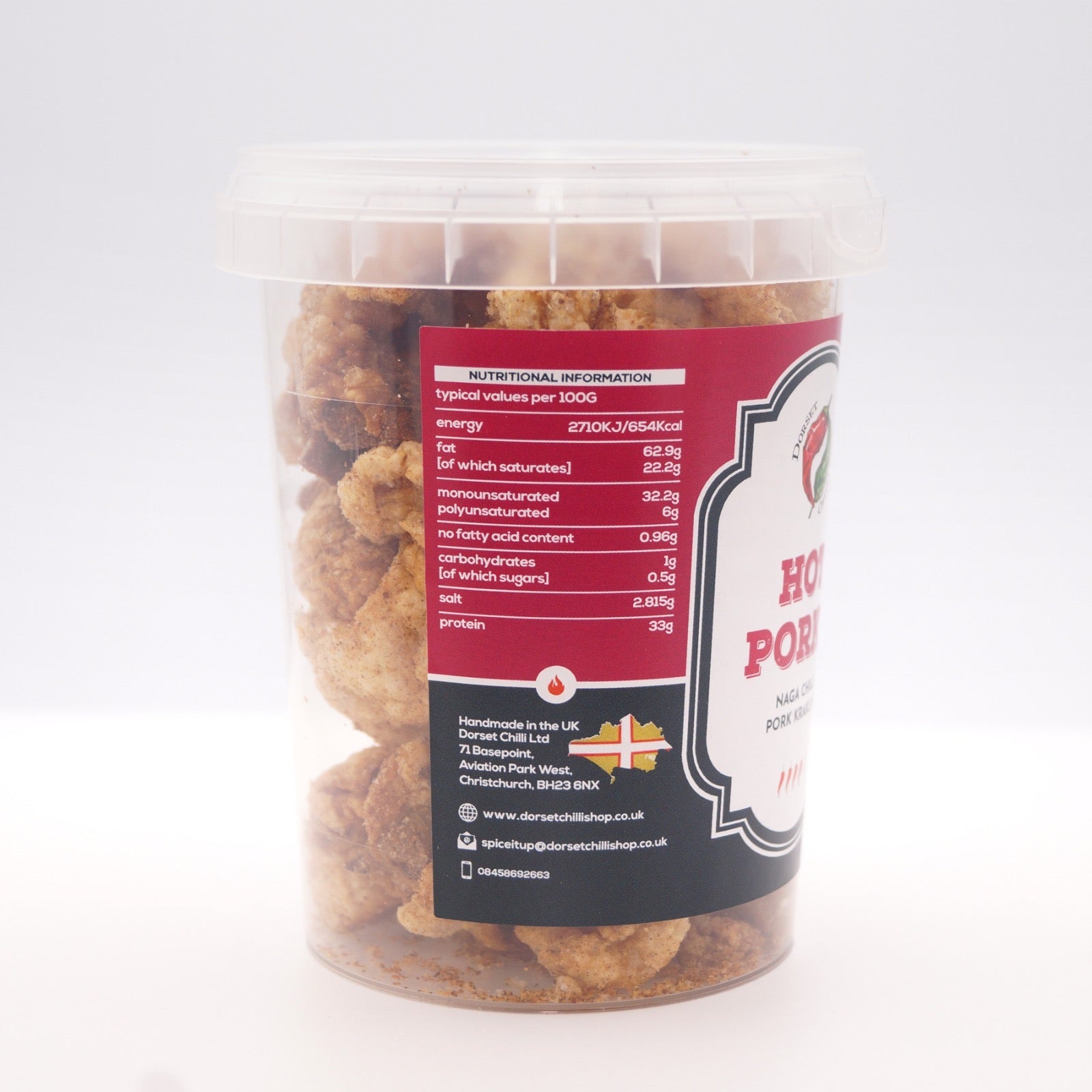 Chile Dorset - Porky picante - Kraklins de cerdo Naga