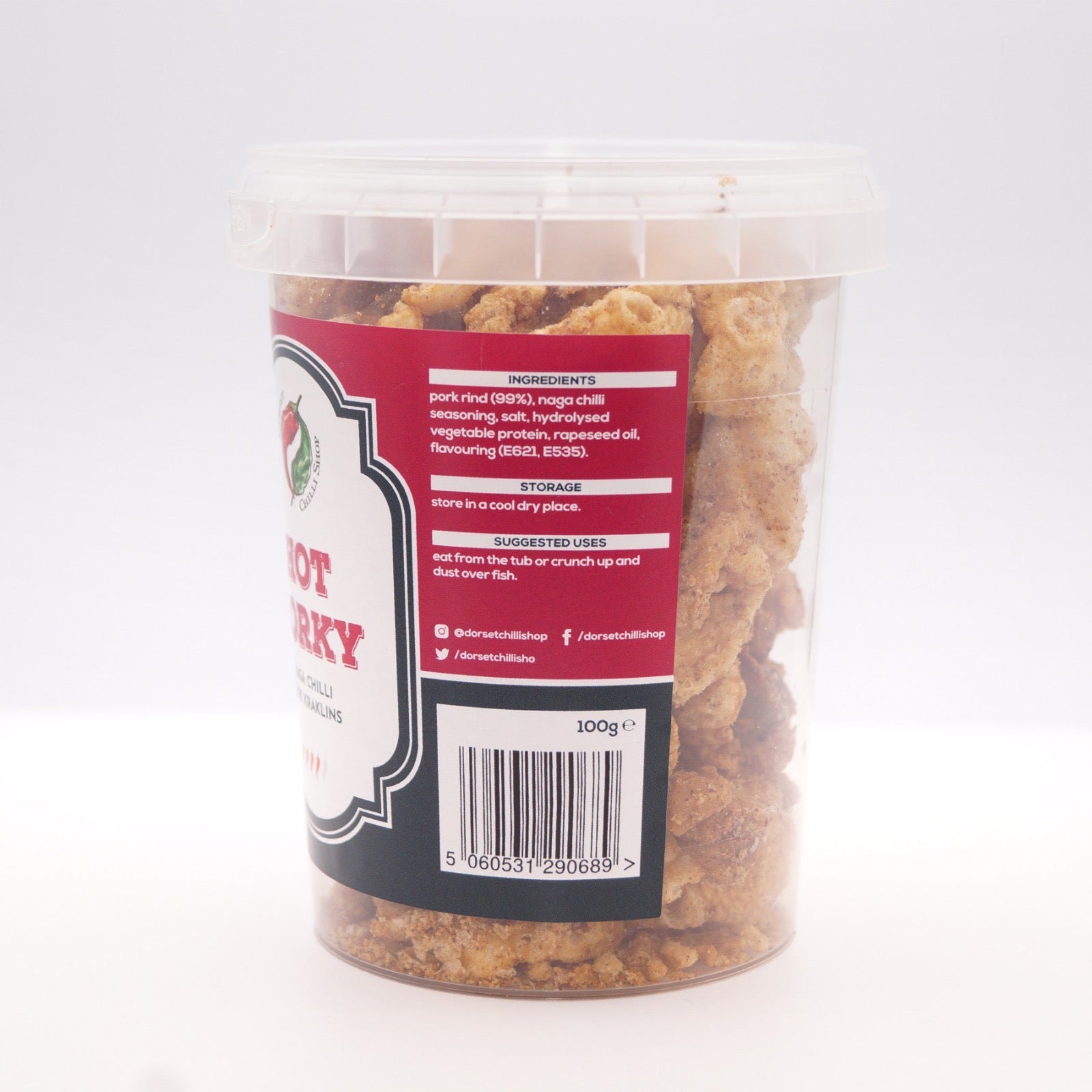 Chile Dorset - Porky picante - Kraklins de cerdo Naga