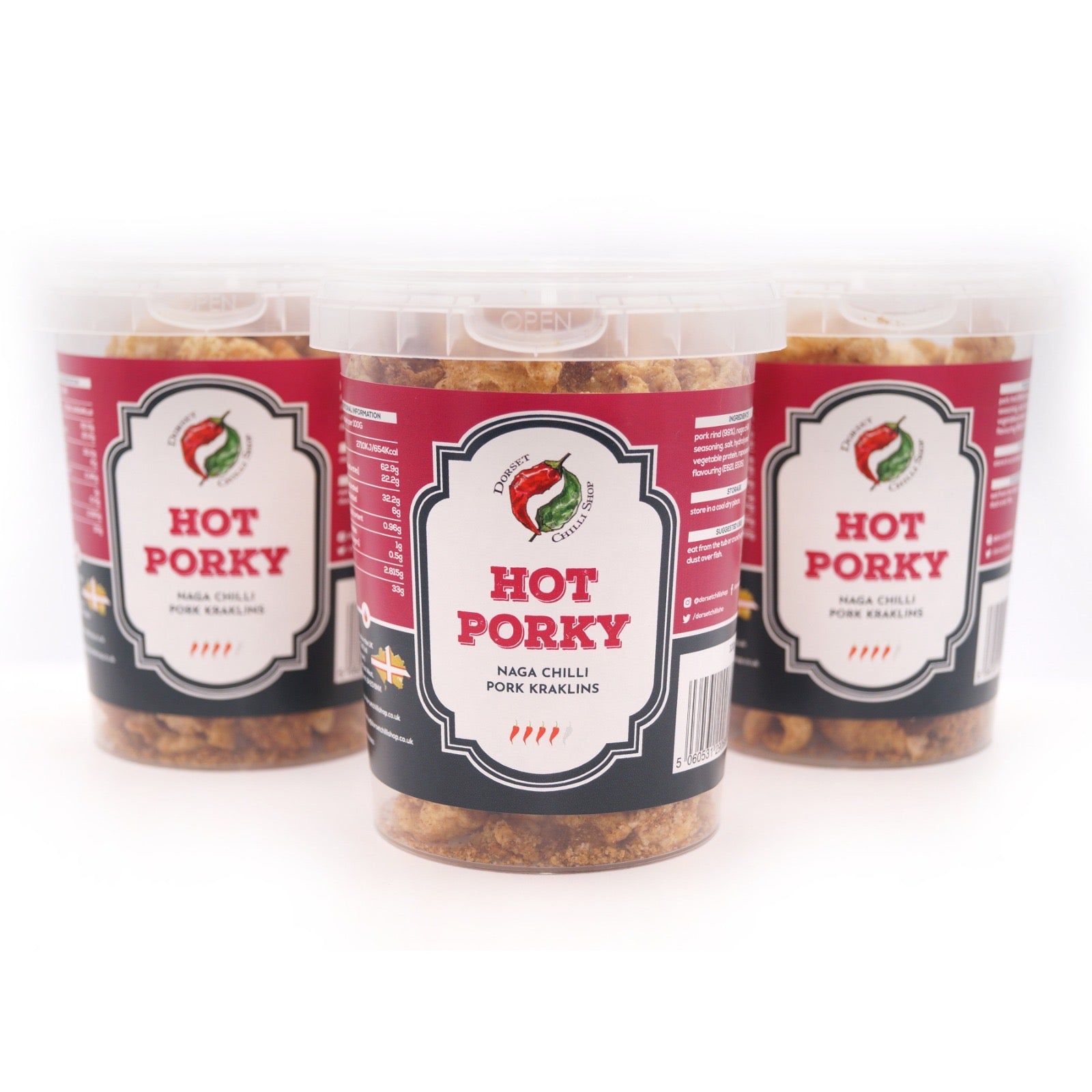 Chile Dorset - Porky picante - Kraklins de cerdo Naga