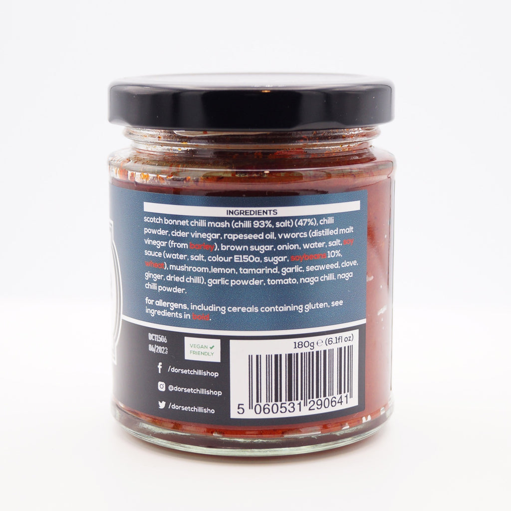 Adobo de chile Dorset - Webster - Scotch Bonnet y alitas de pollo Naga