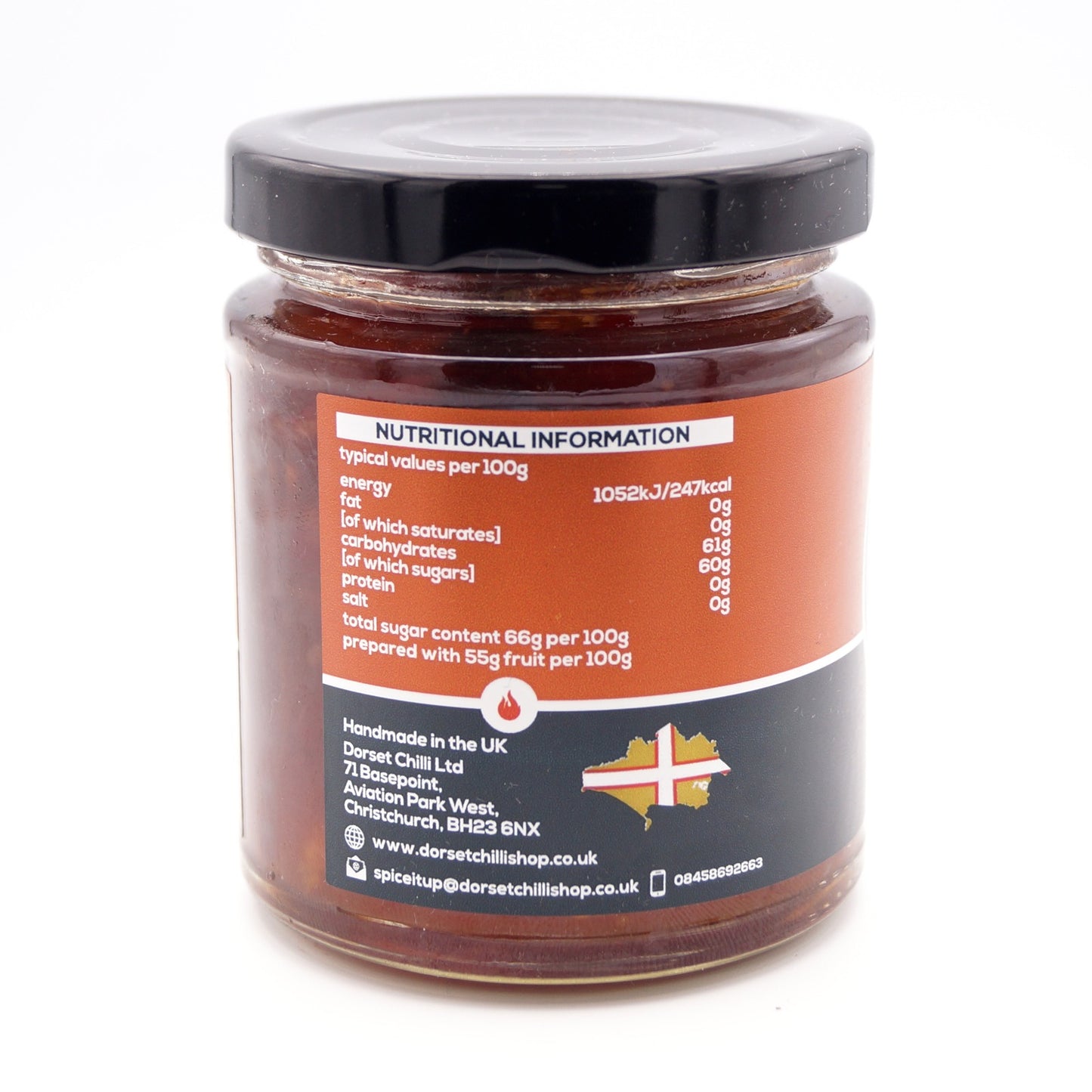 Dorset Chilli - Old Fashioned - Seville & Blood Orange Marmalade with Bourbon Whiskey & Habanero Chilli