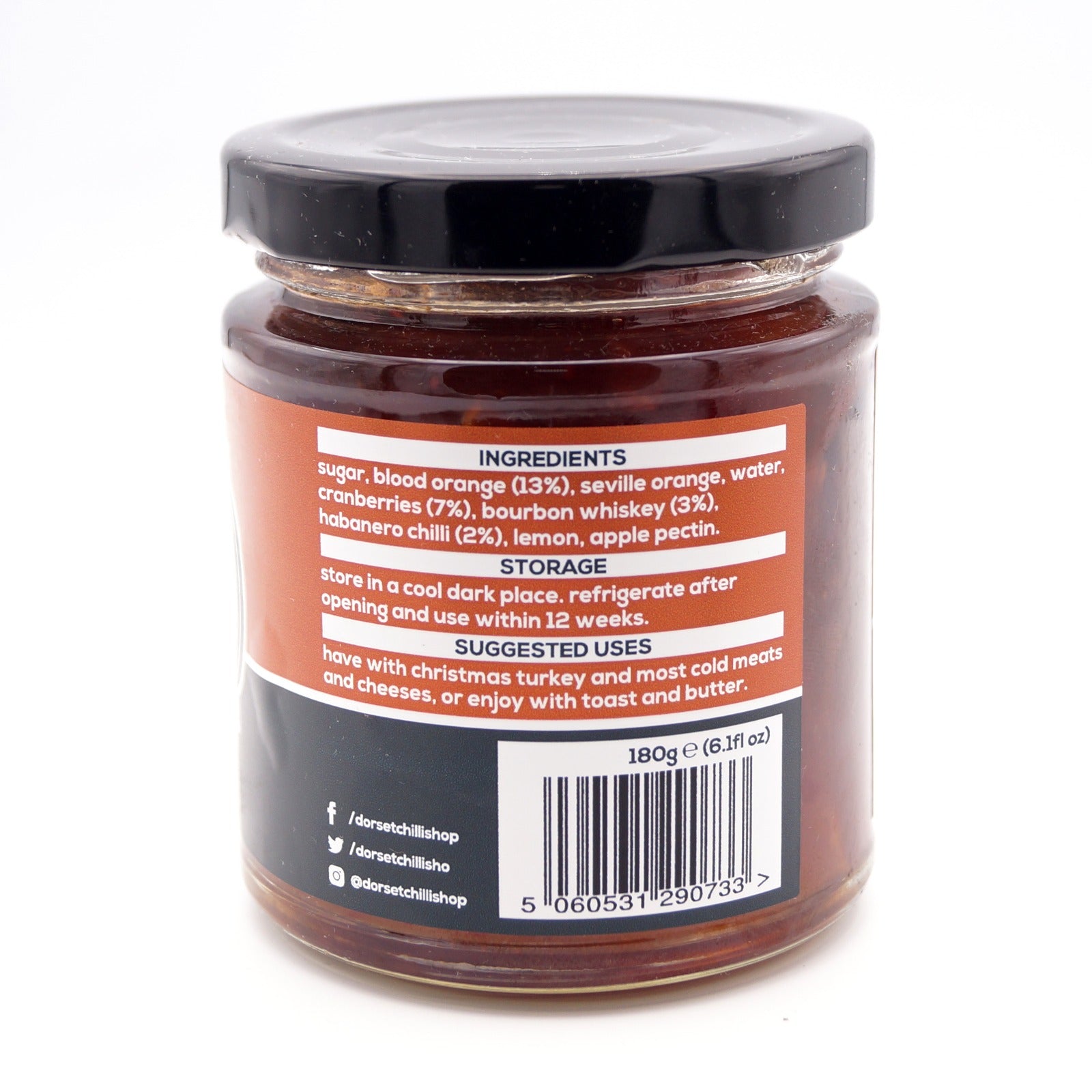 Dorset Chilli - Old Fashioned - Mermelada de naranja sanguina y sevillana con whisky bourbon y chile habanero