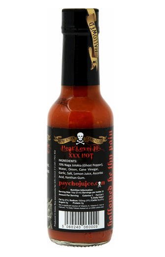 Psycho Juice - 70% Ghost Pepper Hot Sauce