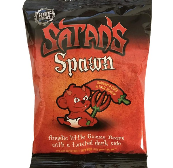 Hot Headz - Satans Spawn - Ositos de goma con chile