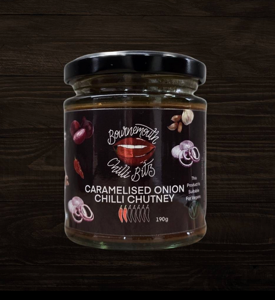 Bournemouth Chilli Bitz - Caramelised Onion Chilli Chutney