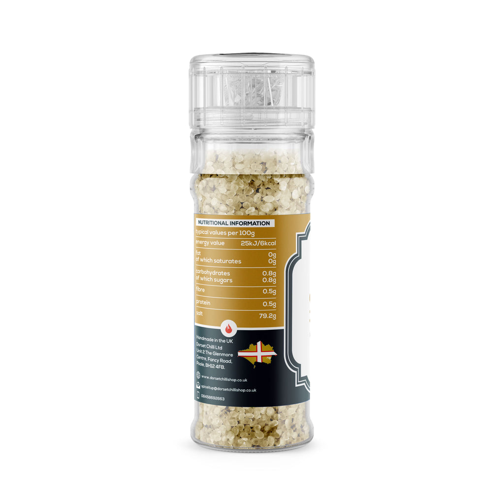 Dorset Chilli - Polvo de oro - Sal marina infusionada con chile Fatalli