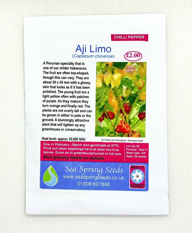 Image of Aji Limo Seeds