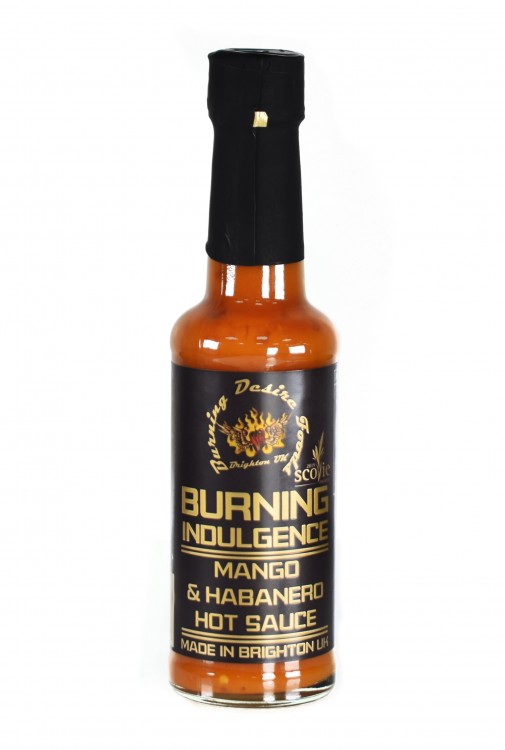 Image of Burning Indulgence Mango & Habanero Hot Sauce